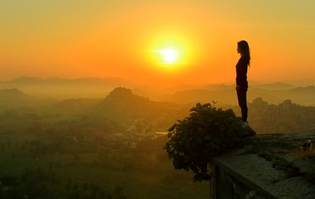 girl, mountain, sunrise-3855529.jpg